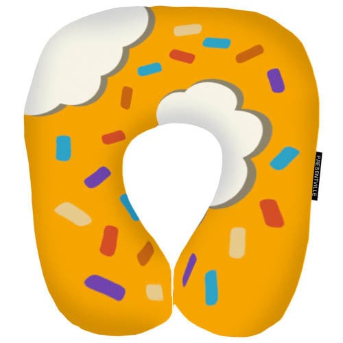 Дорожная подушка Пончик 32x30 см (DOP_18S003)