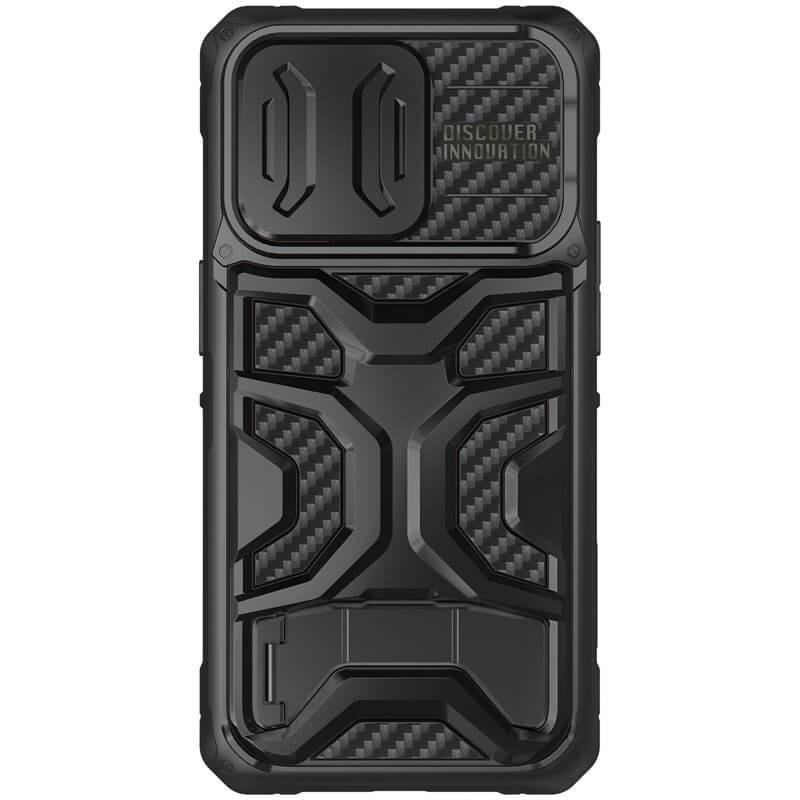 Протиударний TPU+PC чохол Nillkin CamShield Adventurer Pro (шторка на камеру) для Apple iPhone 14 Pro Max (6.7") Armor Black - фото 2