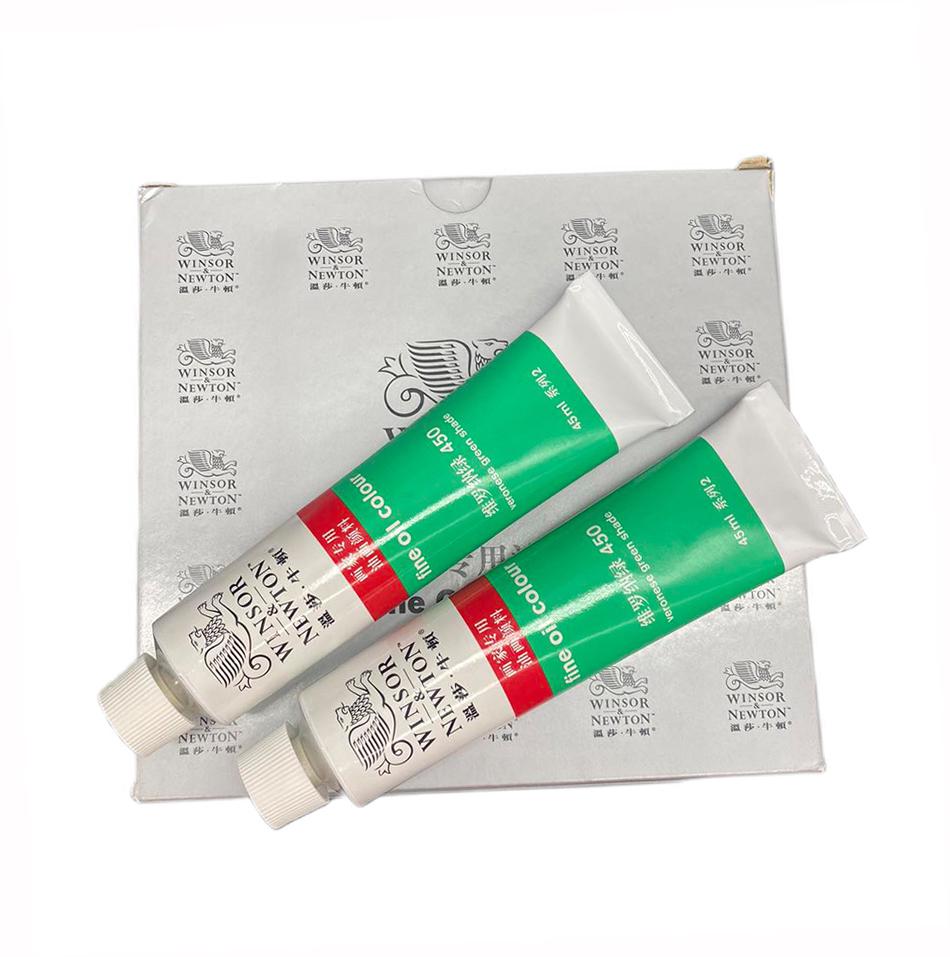 Масляная художественная краска Winsor & Newton туба 45 мл №450 Veronese Green Shade (WNOP-450) - фото 2 Масляная художественная краска Winsor & Newton туба 45 мл №450 Veronese Green Shade (WNOP-450) - фото 2