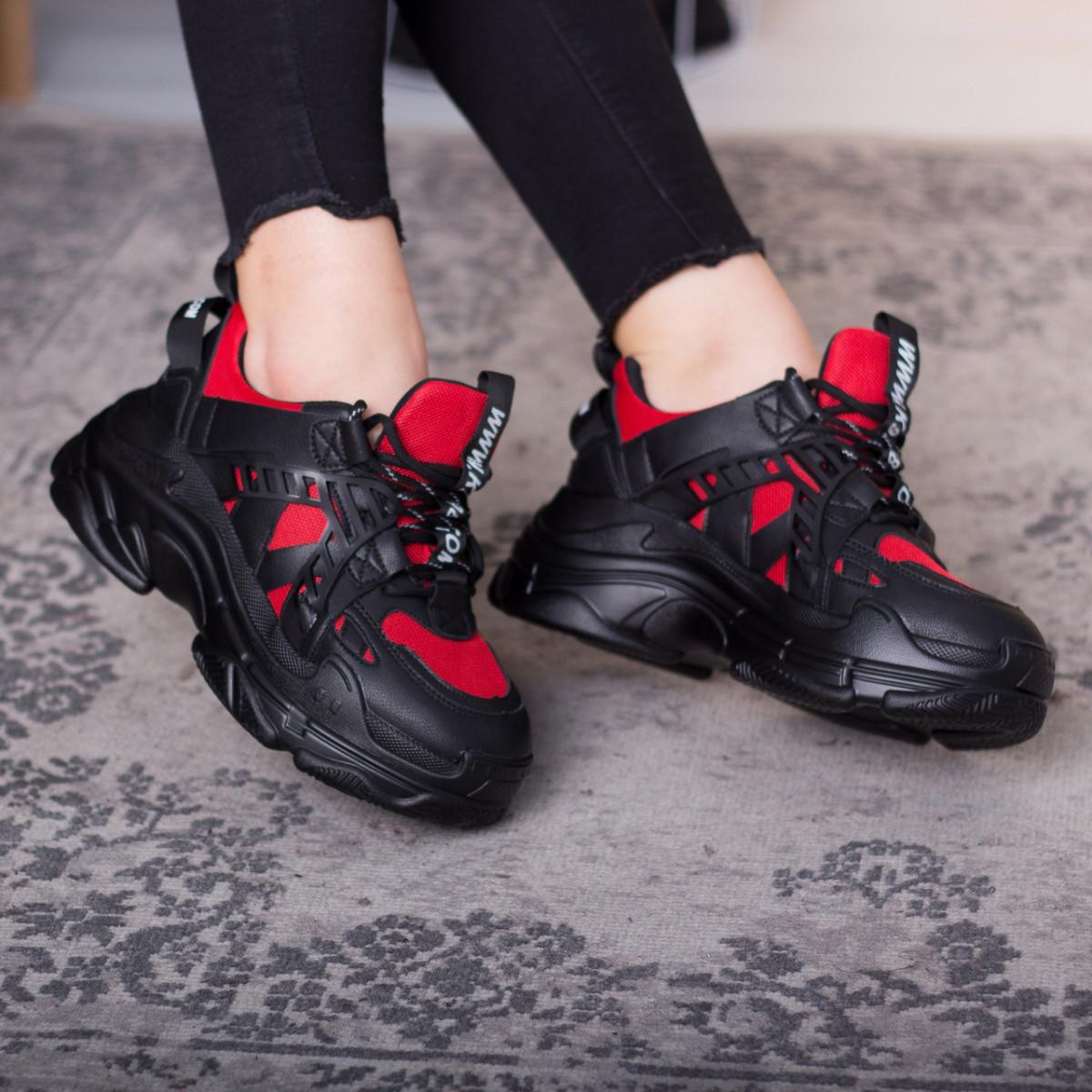 Кроссовки женские Fashion р. 38 24 см Черный (2549)