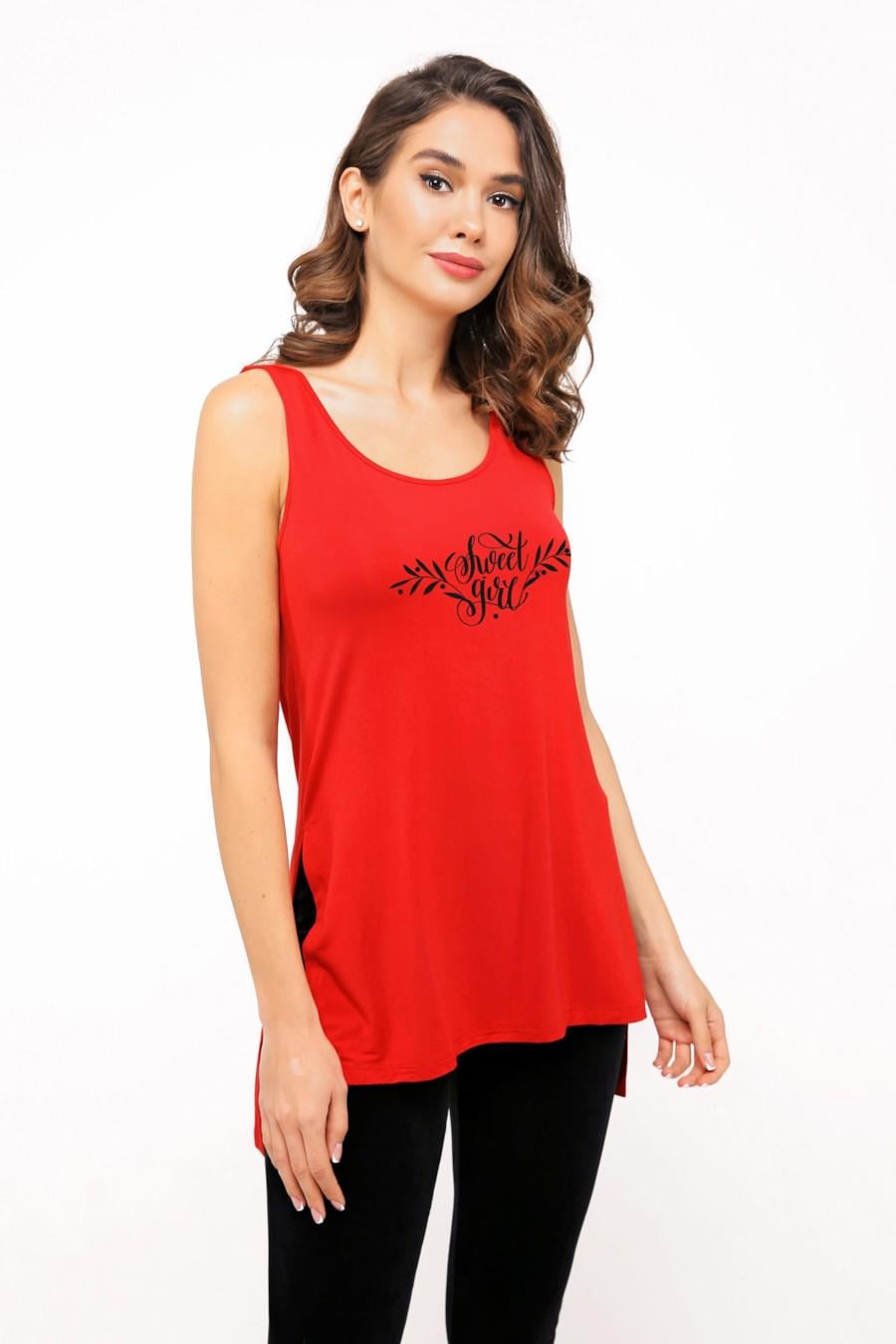 Майка женская Anabel Arto р. 44/M Терракотовый (64931)