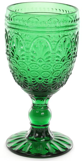 Набор винных бокалов Siena Toscana 300 мл стекло 6 шт. Изумрудный (BD-581-080) - фото 1