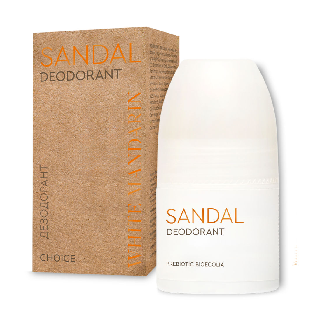Дезодорант натуральний White Mandarin DEO Сандал 50 мл (99101164101)