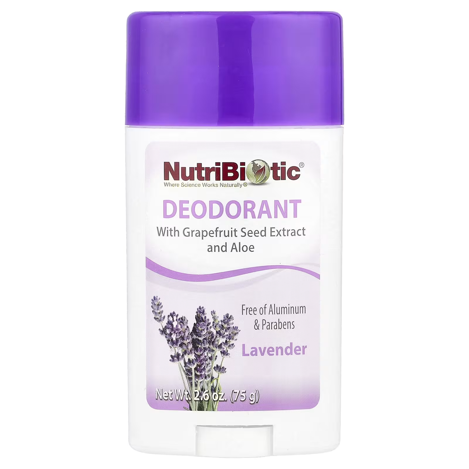 Дезодорант NutriBiotic лаванда 75 г (NBC-01066)