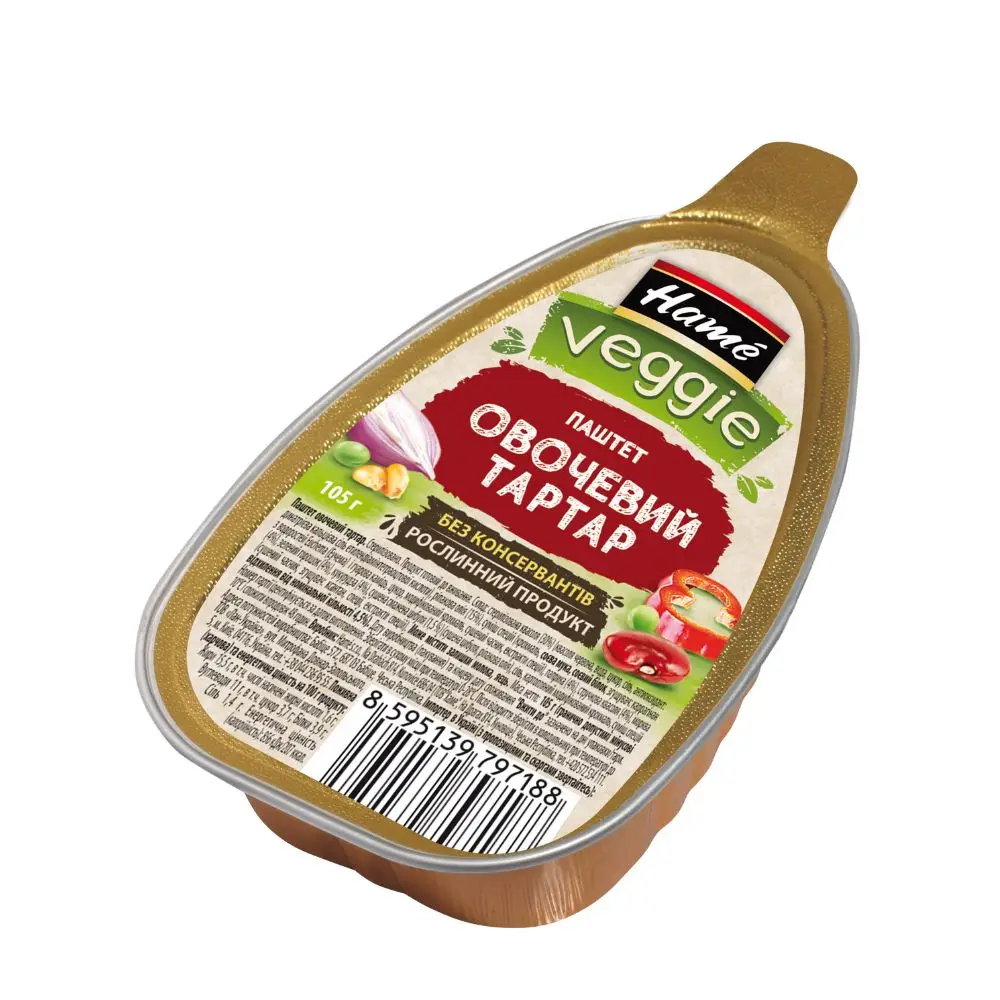 Паштет Hame Овощной тартар 105 г (8595139797188) Паштет Hame Овощной тартар 105 г (8595139797188)