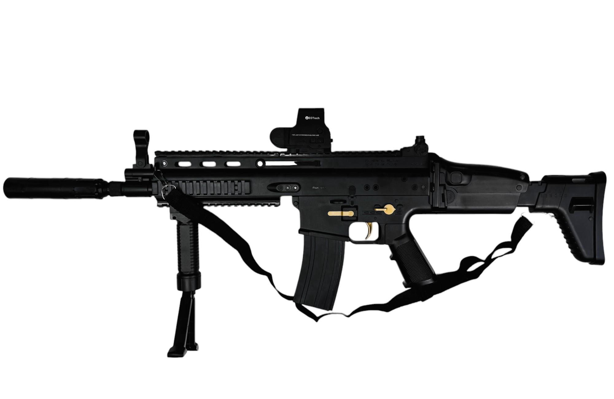 Автомат-бластер детский SCAR на орбизах (WH52-1)