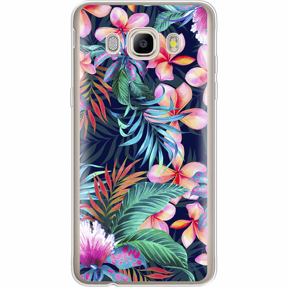 Чехол BoxFace Samsung J510 Galaxy J5 2016 flowers in the tropics Прозрачный силикон (25137-up1971-25137)