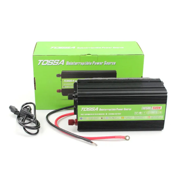 Преобразователь напряжения Tossa с функцией UPS 12-220V 1500W (TAU1500L) - фото 3