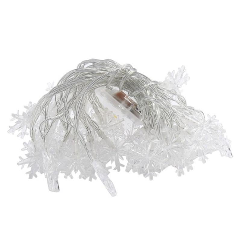 Гирлянда снежинки 6 м 40 LED ламп USB Разноцветный (2035313925) - фото 3 Гирлянда снежинки 6 м 40 LED ламп USB Разноцветный (2035313925) - фото 3