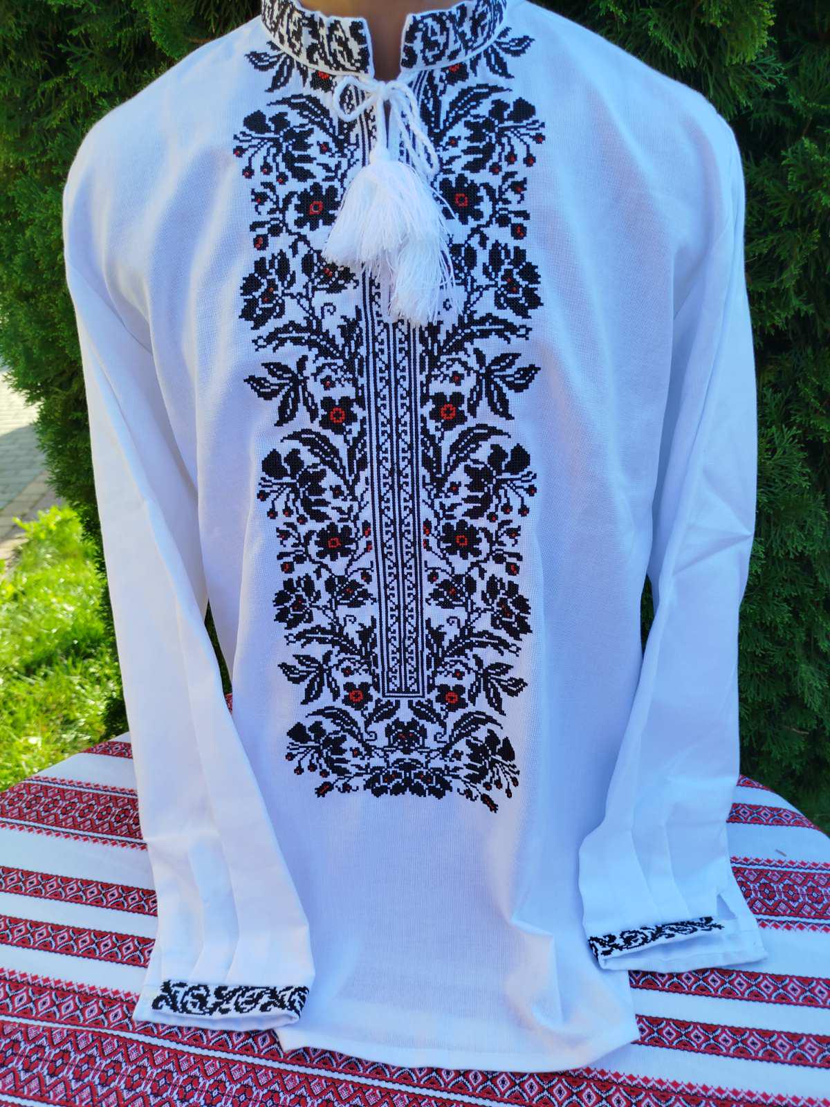 Пара вышиванок для семьи Соколиный узор р. 44 (2658941595) - фото 3 Пара вышиванок для семьи Соколиный узор р. 44 (2658941595) - фото 3