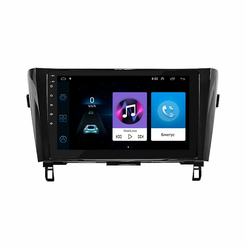 Магнітола штатна Lesko для Nissan Qashqai II Restyling 2017-н.в. екран 10" 1/16Gb/ Wi-Fi Optima GPS Android