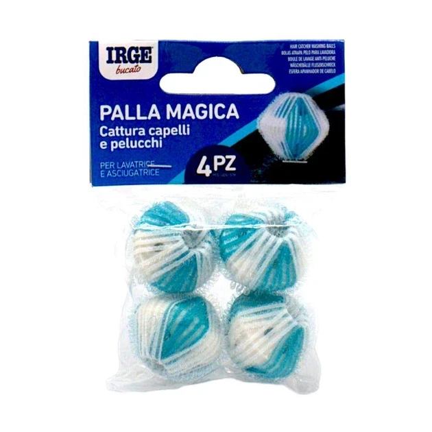 Кульки для прання Irge для збору ворсу і волосся 4 шт. (31024117) Кульки для прання Irge для збору ворсу і волосся 4 шт. (31024117)