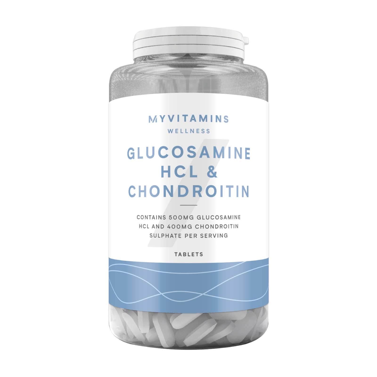 Глюкозамин и хондроитин MyProtein Glucosamine HCL Chondroitin 120таблеток - фото 1