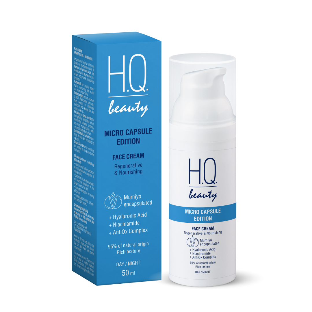Крем для обличчя H.Q.Beauty Micro Capsule Edition регенерація та харчування 50 мл