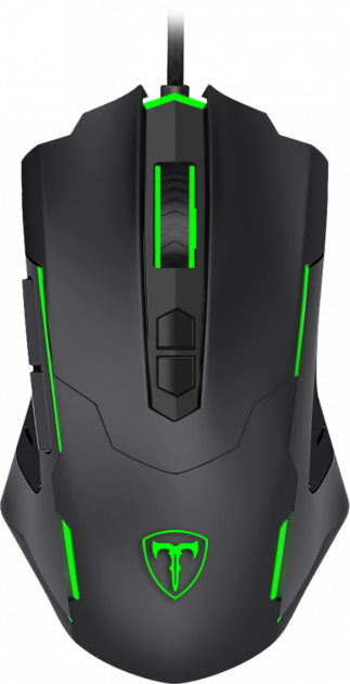 Комп'ютерна мишка  T-DAGGER Brigadier USB Black (T-TGM206)
