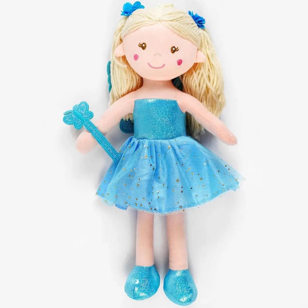 Лялька м'яконабивна Фея з крилами та чарівною паличкою (2343254180)