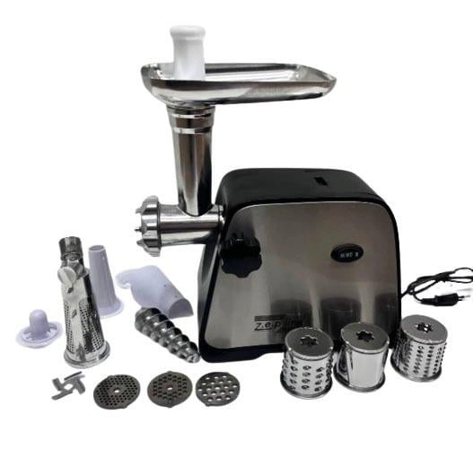 М'ясорубка електрична Zepline ZP-203 3800 Вт з насадками (2149435596)