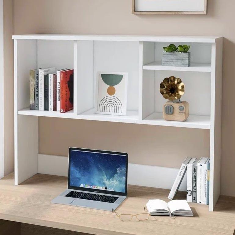 Полка-надстройка настольная из дерева Броди зефир (АКД-002320)