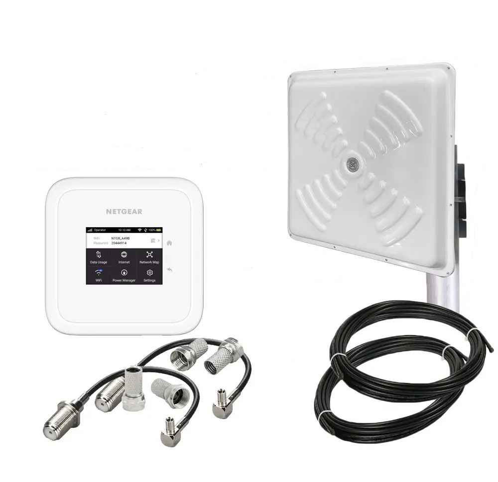 Комплект с Wi-Fi роутером NETGEAR Nighthawk M6 MR6110 Сток А и антенной MIMO Energy 2x24 Maxi (2137495287)