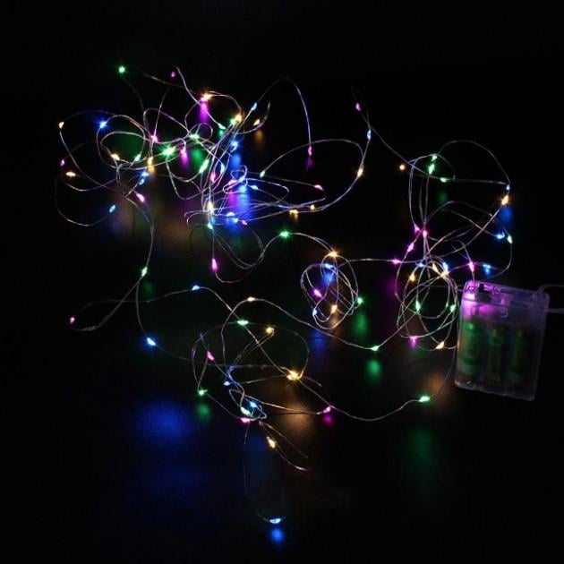 Гірлянда Xmas Copper 7286 100L Крапля роси 10 м Різнокольоровий (514125)