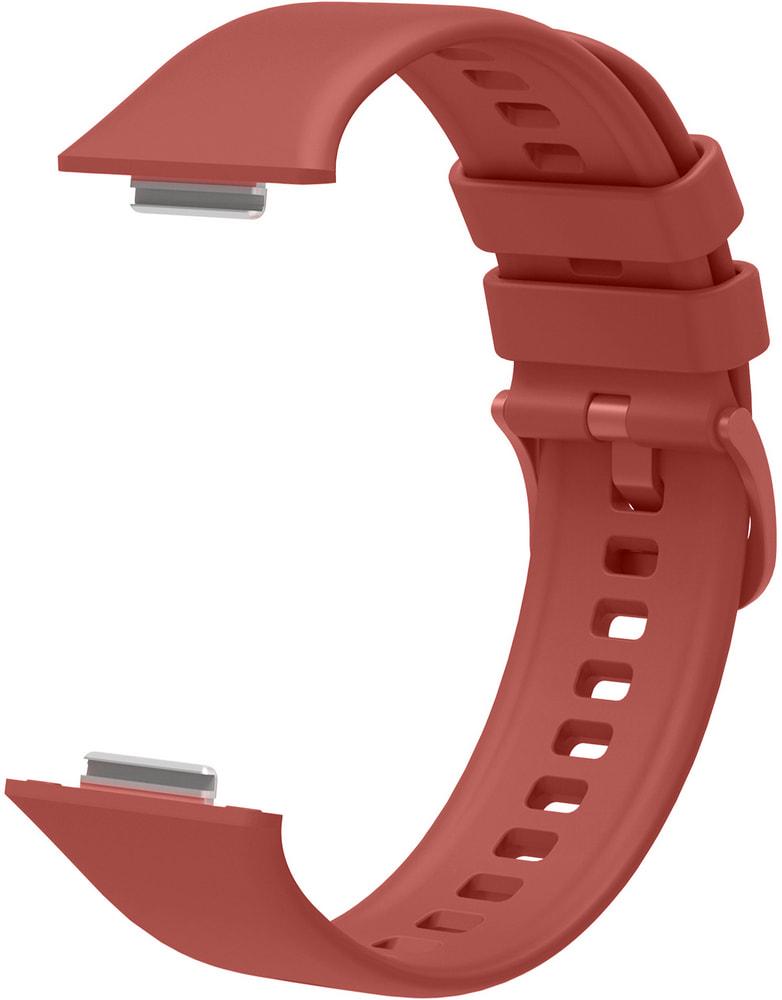 Ремешок Jsota для Huawei Watch Fit 2 силиконовый Terracotta (28081-12) - фото 3 Ремешок Jsota для Huawei Watch Fit 2 силиконовый Terracotta (28081-12) - фото 3