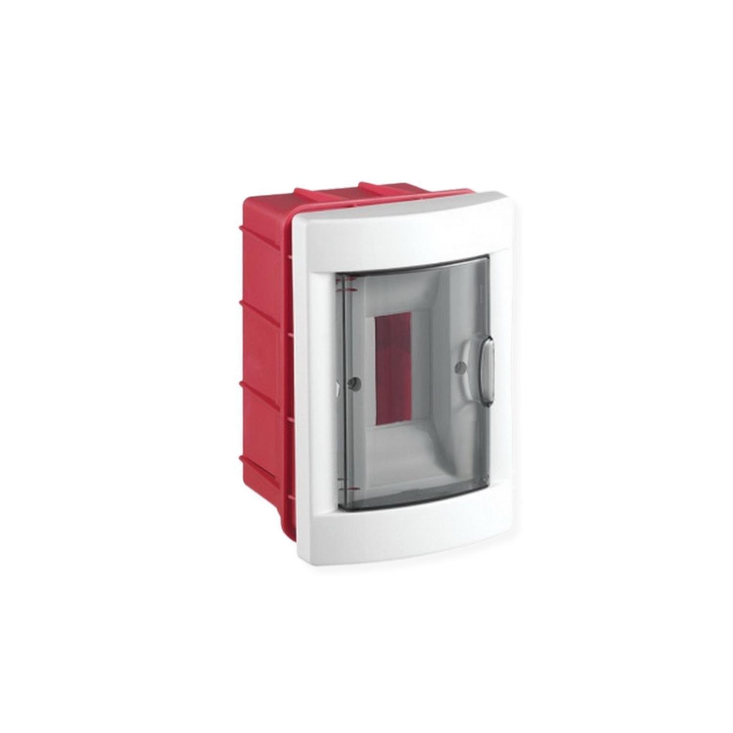 Распределительный щит УЭК ЩРВ-П-2 2 модуля пластик 142x100x98 мм встроенная прозрачная дверь (MDK23-V-02-40-UEC) Распределительный щит УЭК ЩРВ-П-2 2 модуля пластик 142x100x98 мм встроенная прозрачная дверь (MDK23-V-02-40-UEC)