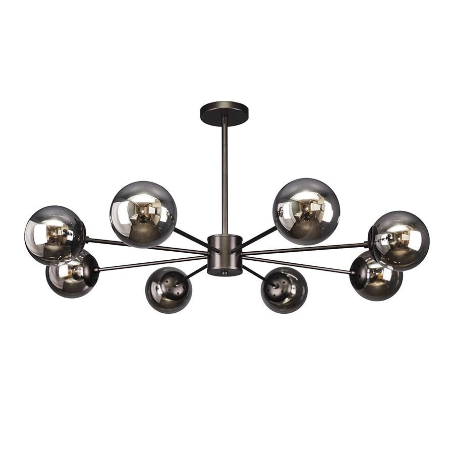 Люстра 7529807-8 BK+BK Черный (LVS5123)