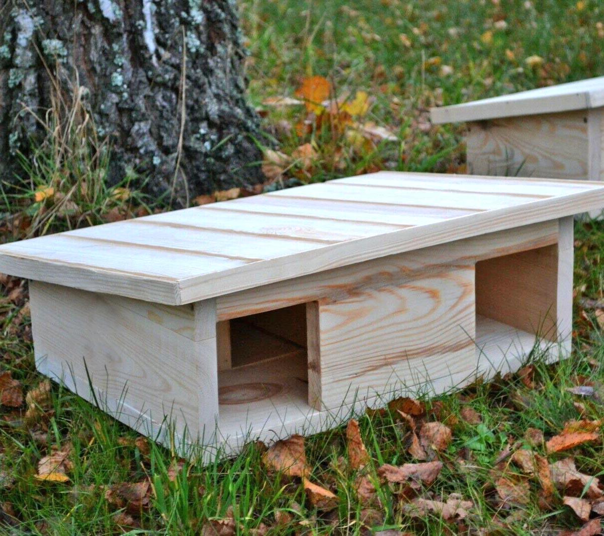 Домик для ежиков из дерева Топотуш Бланже (ДДЕ-001001)