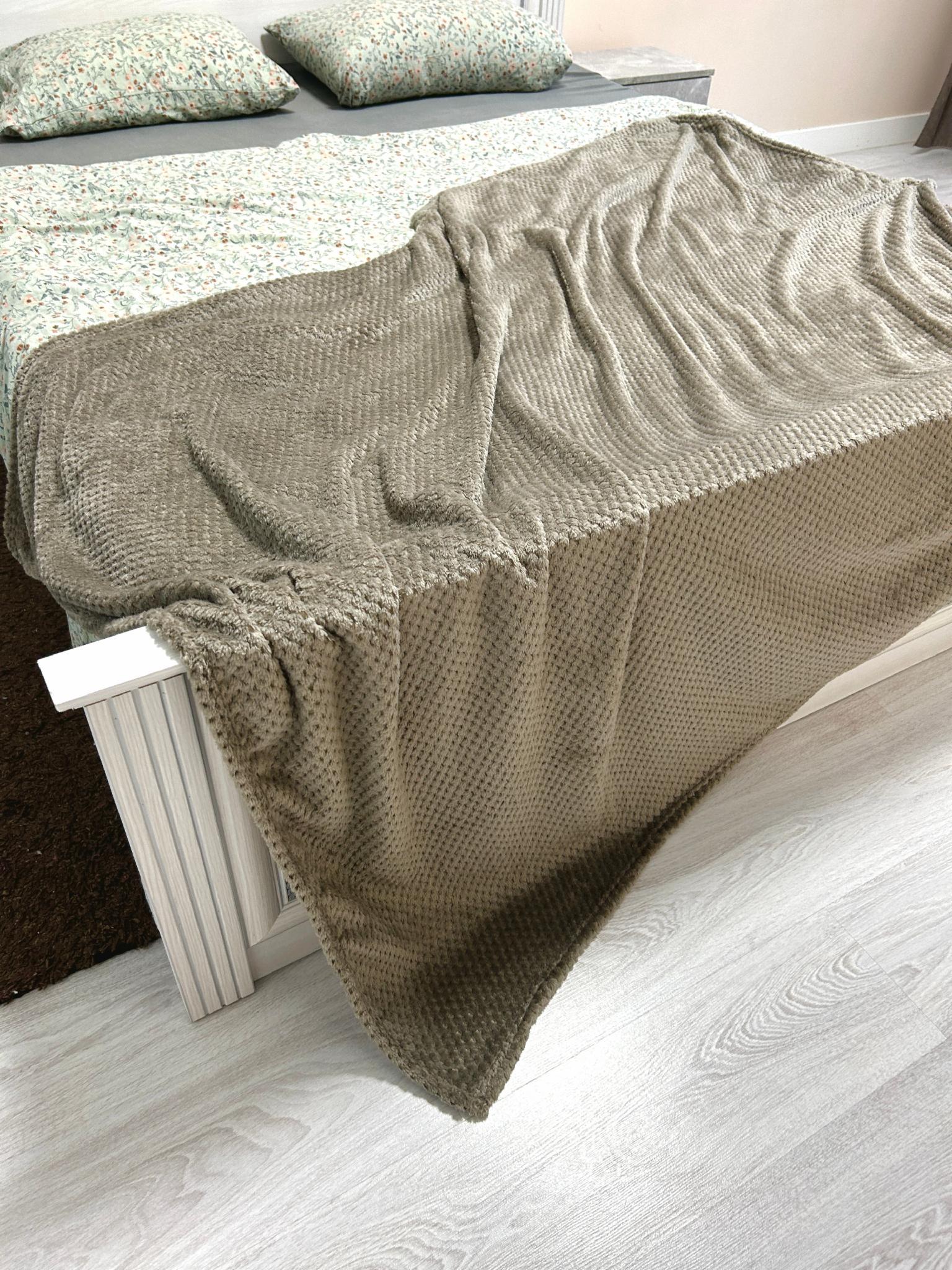 Плед бамбуковый Однотонное наслаждение 145х210 см Коричневый (B-7120/3) - фото 4 Плед бамбуковый Однотонное наслаждение 145х210 см Коричневый (B-7120/3) - фото 4