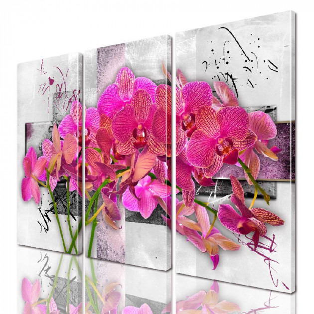 Картина модульна ArtStar Орхідея ADFL0129 150х180 см 3 частини