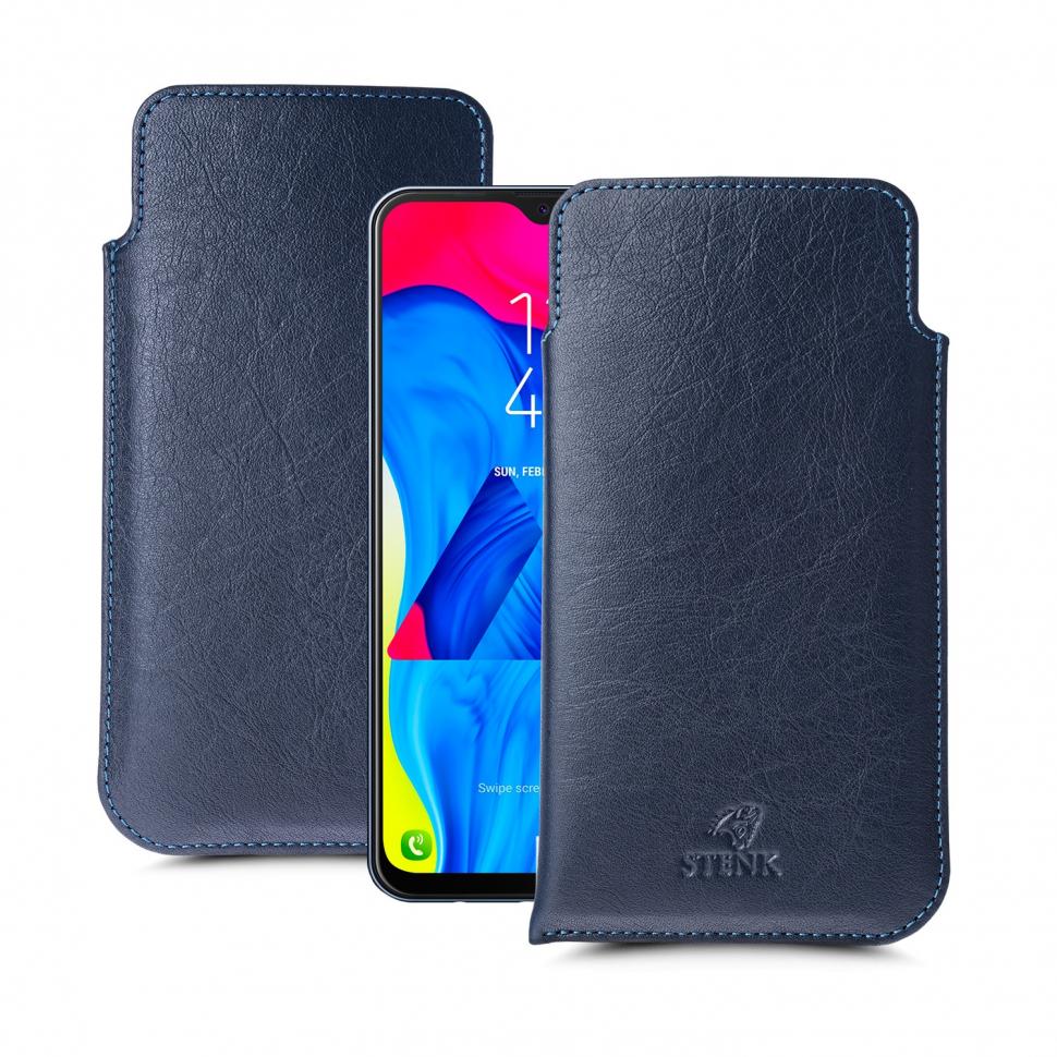 Футляр Stenk Elegance для Samsung Galaxy M10 Синий (63335)