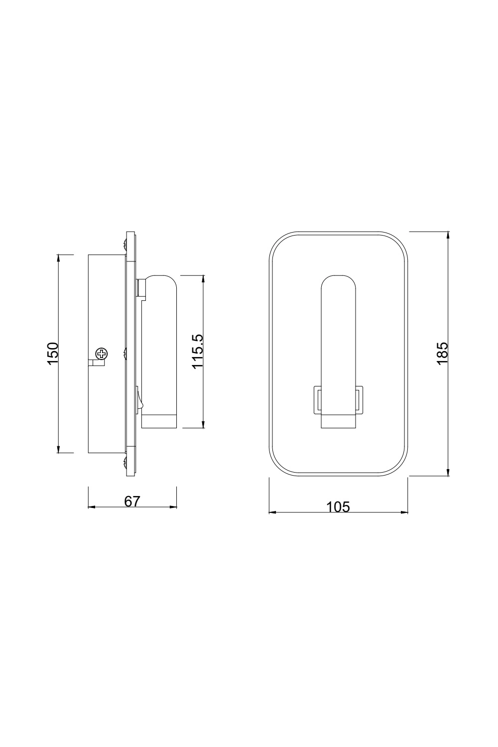 Бра Laguna Lighting 28411-08 1 x LED module max. 2,50 Вт (29666418) - фото 4