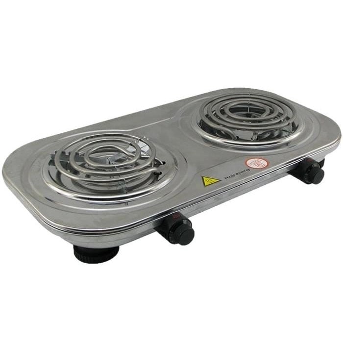 Електроплита Rainberg RB-008 настільна двокомфоркова 3500 Вт (tf4202)