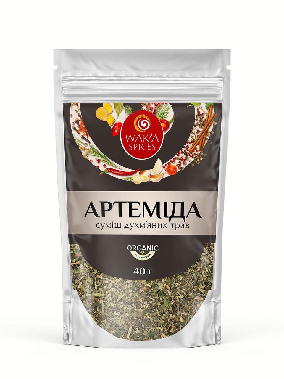 Суміш духм'яних трав WAK'A Артеміда 40 г (2250575865)
