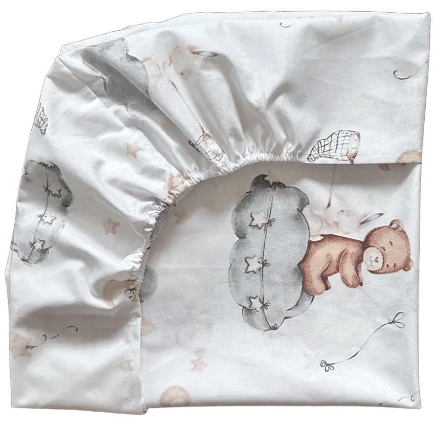 Простыня детская на резинке 120х60 см (2420884958)