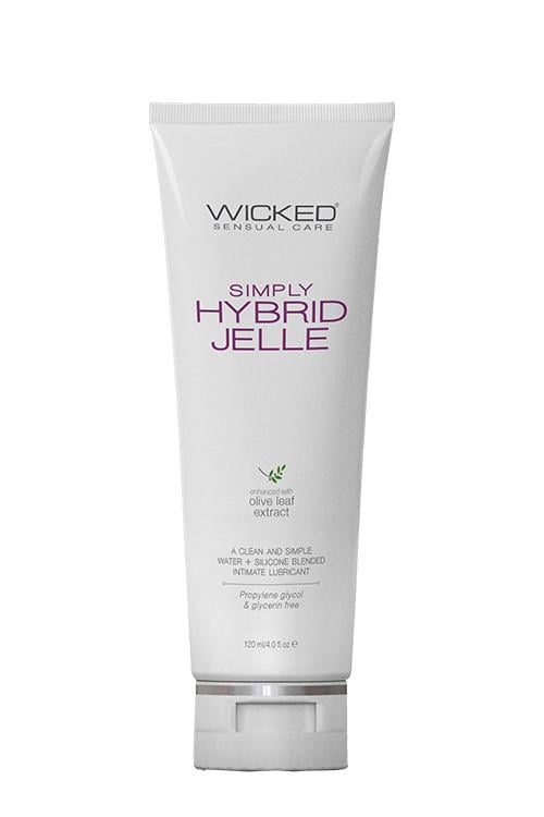 Лубрикант универсальный WICKED Simply Hybrid Jelle на водной/силиконовой основе 120 мл (2179348370)
