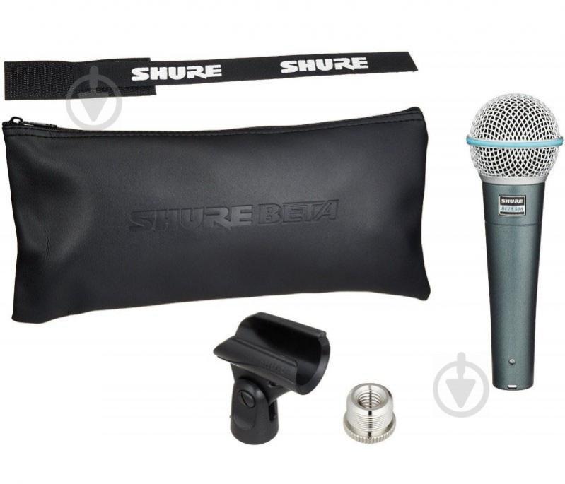 Микрофон вокальный Shure Beta 58A - фото 3 Микрофон вокальный Shure Beta 58A - фото 3