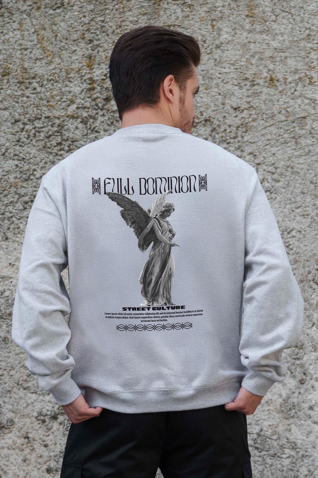 Свитшот оверсайз Without Dominion S/M Grey (S/M8055706)