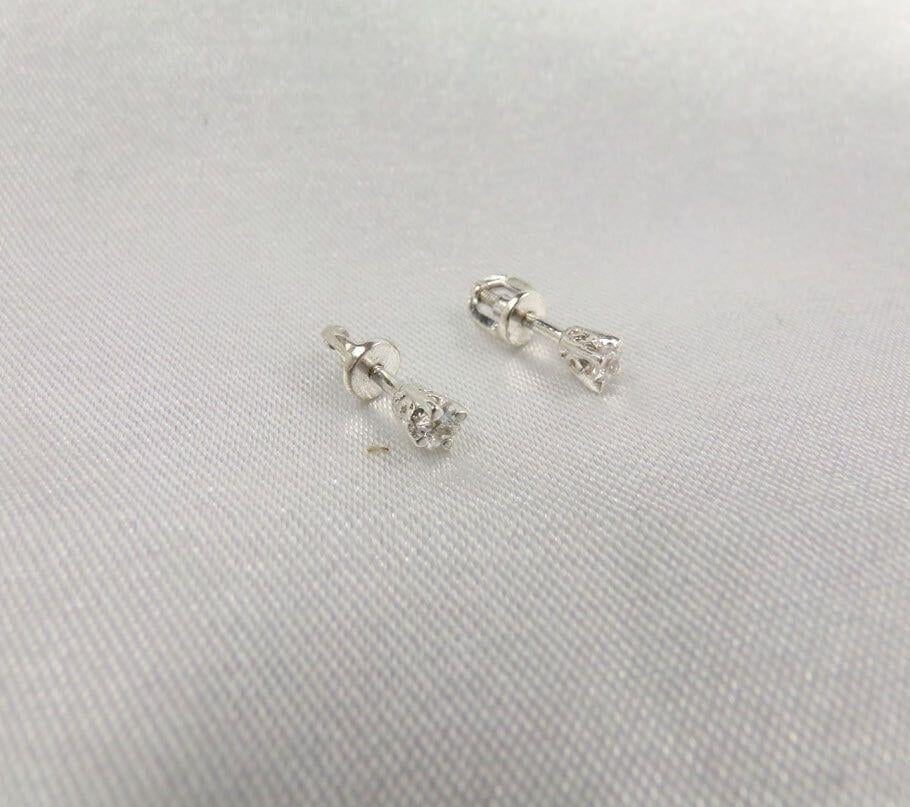 Пусеты 80109 Maxi Silver 6055 (86055)