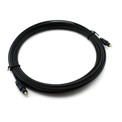 Кабель аудио оптический Toslink to Toslink OD2,2 10 м Black (312905) Кабель аудио оптический Toslink to Toslink OD2,2 10 м Black (312905)