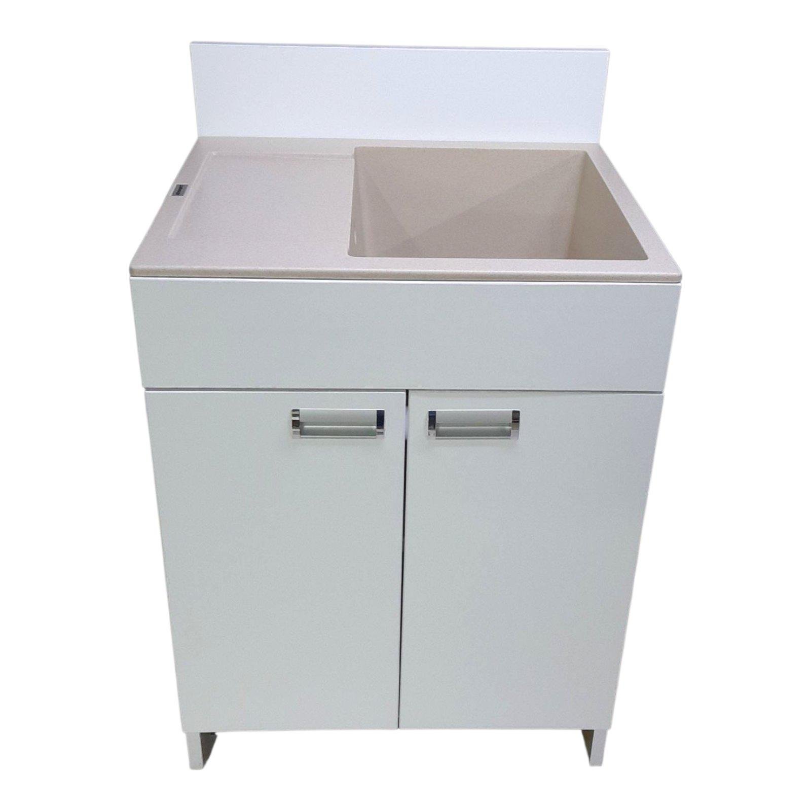 Тумба для кухни с мойкой Mikola-M minimal/Avena 60 см (2440) - фото 4