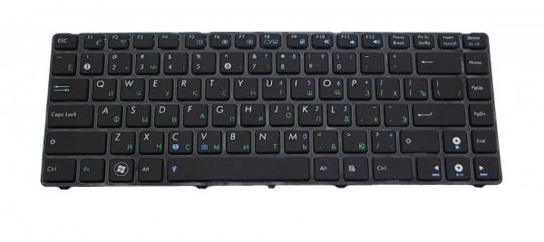Клавиатура для ноутбука Asus X85 X85C матовая (04GNV62KRU00)