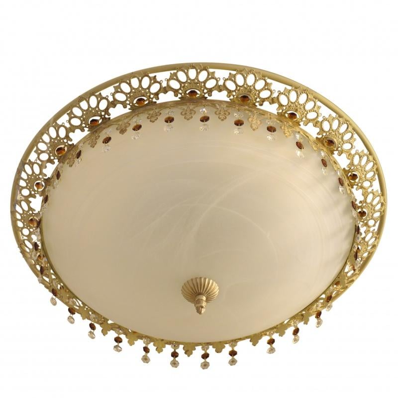 Люстра стельова торт Brille BR-02 278C/3 BG White