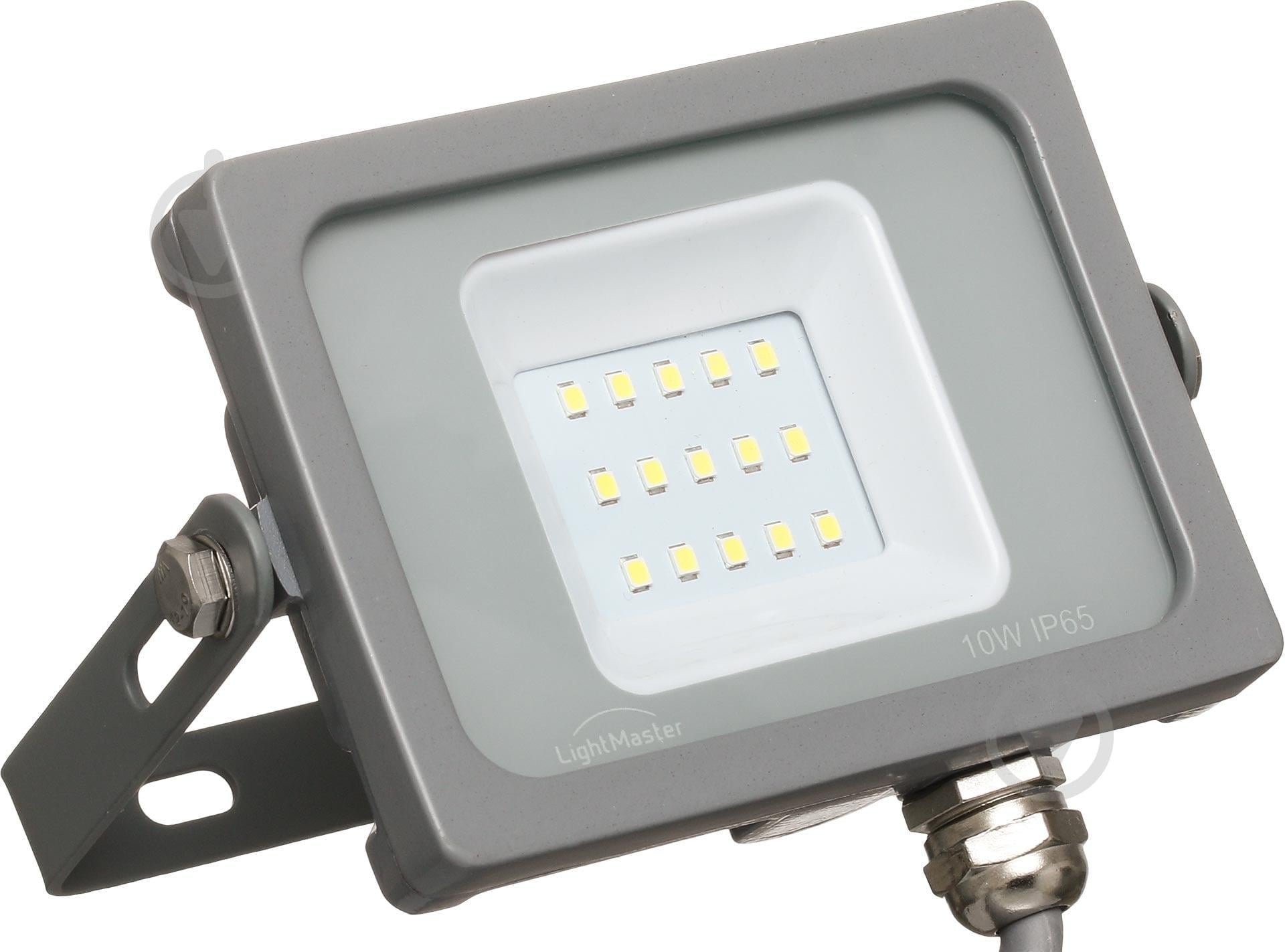 Прожектор светодиодный FL-E 010 SMD 10 W 6500 K (8-17-277082)