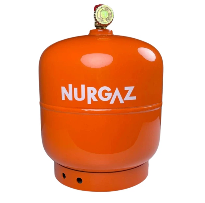Баллон газовый Nurgaz без горелки 8,5 л Оранжевый (14k01p082)