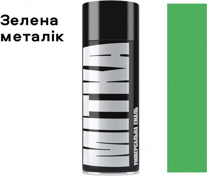 Емаль MITKA Універсальна 400 мл Зелений металік (MII012) - фото 2