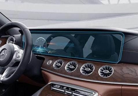 Захисне скло Pixsel гібридне матове на панель приладів Mercedes Benz CLS-CLASS-28,5“ 2019