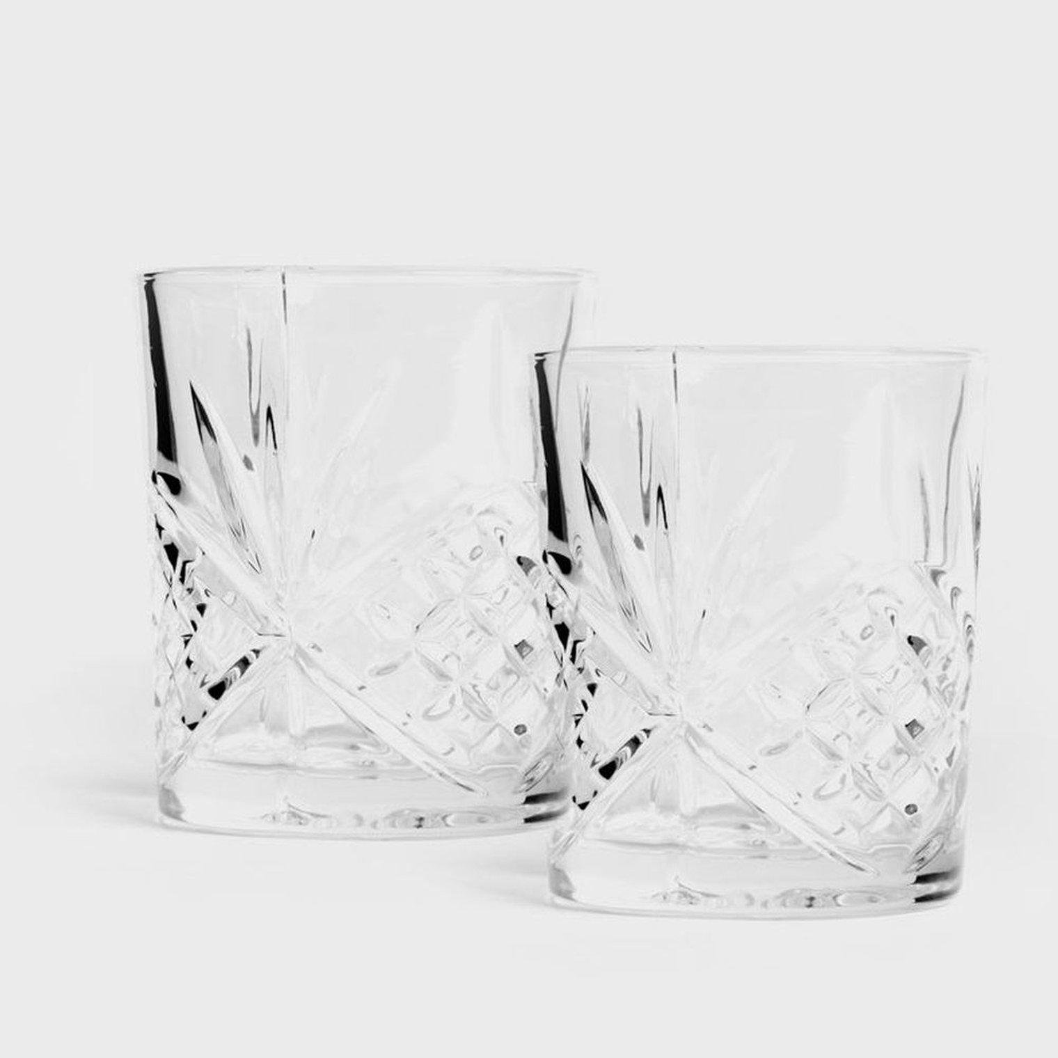 Набор стаканов Homla MIRRA 340 мл 2 шт. Прозрачный (235664)