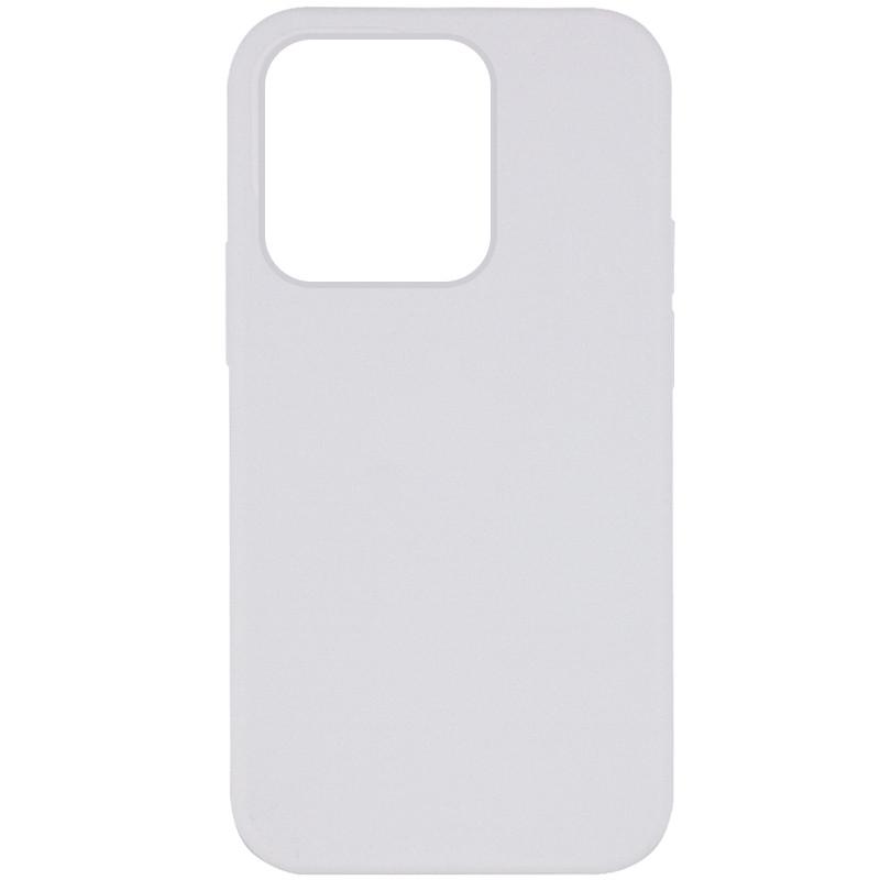 Противоударный Чехол Silicone Case Full Protective (AA) NO LOGO для Apple iPhone 14 Pro Max (6.7") Белый/White