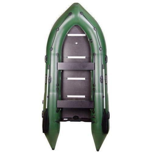 Надувний човен Bark BN-310S ПВХ 3-х місний моторний кільовий суцільне фанерне розбірне дно